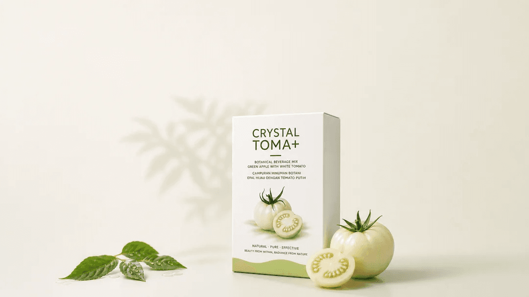 Crystal Toma+ Botanical Mix with Green Apple and White Tomato